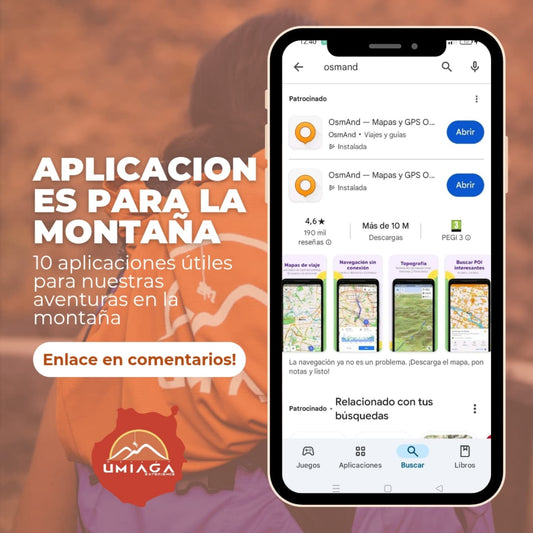 10 APLICACIONES MOVILES UTILES PARA LA MONTAÑA